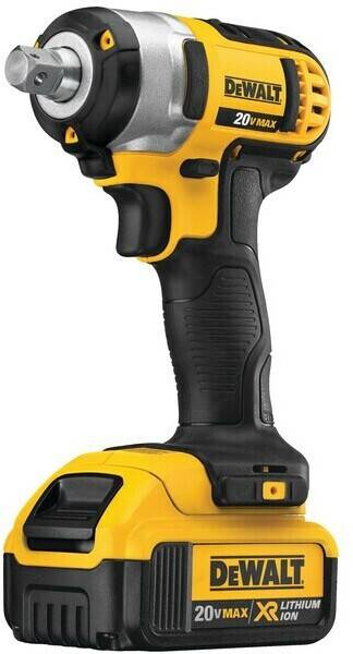 Bricor DeWalt DCF880DCF880M2 (2 x 4,0 Ah + quick charger) in TSsak Box Atornilladores de impacto